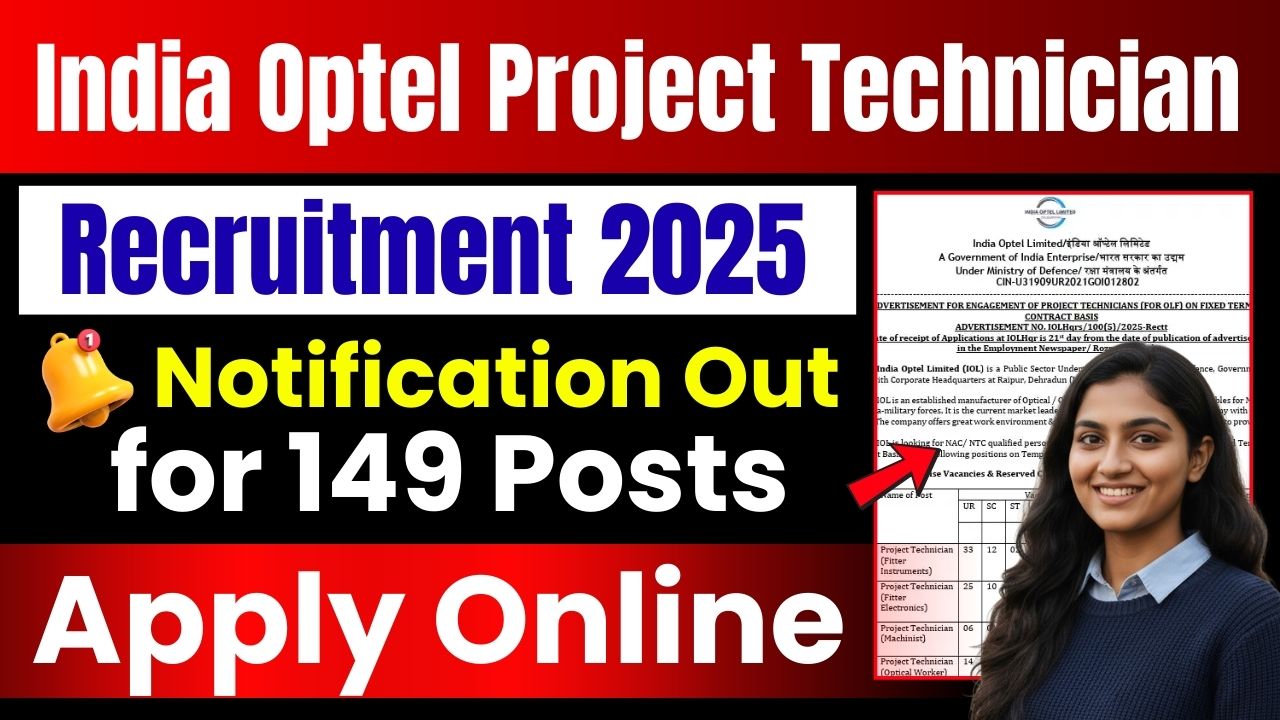 Bihar Ration Dealer Recruitment 2025 India Optel Project Technician Recruitment 2025