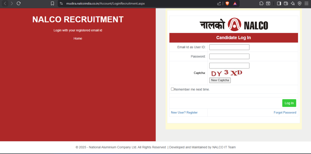Bihar Board 10th Admit Card 2026 NALCO Recruitment 2026: ऑनलाइन आवेदन प्रक्रिया