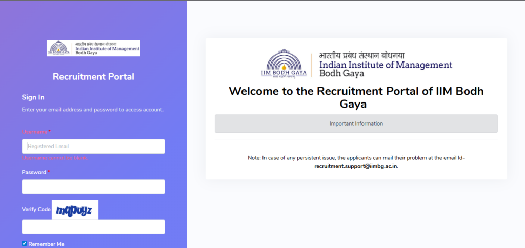 IIM Bodh Gaya Faculty Recruitment 2026 के लिए ऑनलाइन आवेदन कैसे करें?