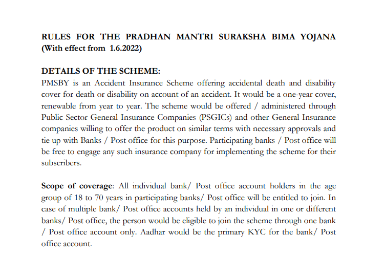 Cochin Shipyard CSL Workman Recruitment 2026 PM Suraksha Bima Yojana 2026: Details