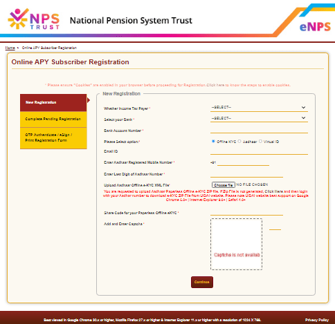 How To Apply Online For Atal Pension Yojana 2025?