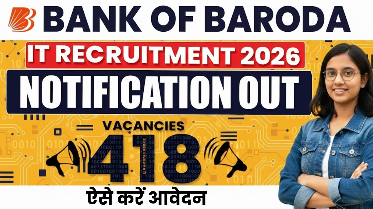 Bank of Baroda IT Manager Recruitment 2026