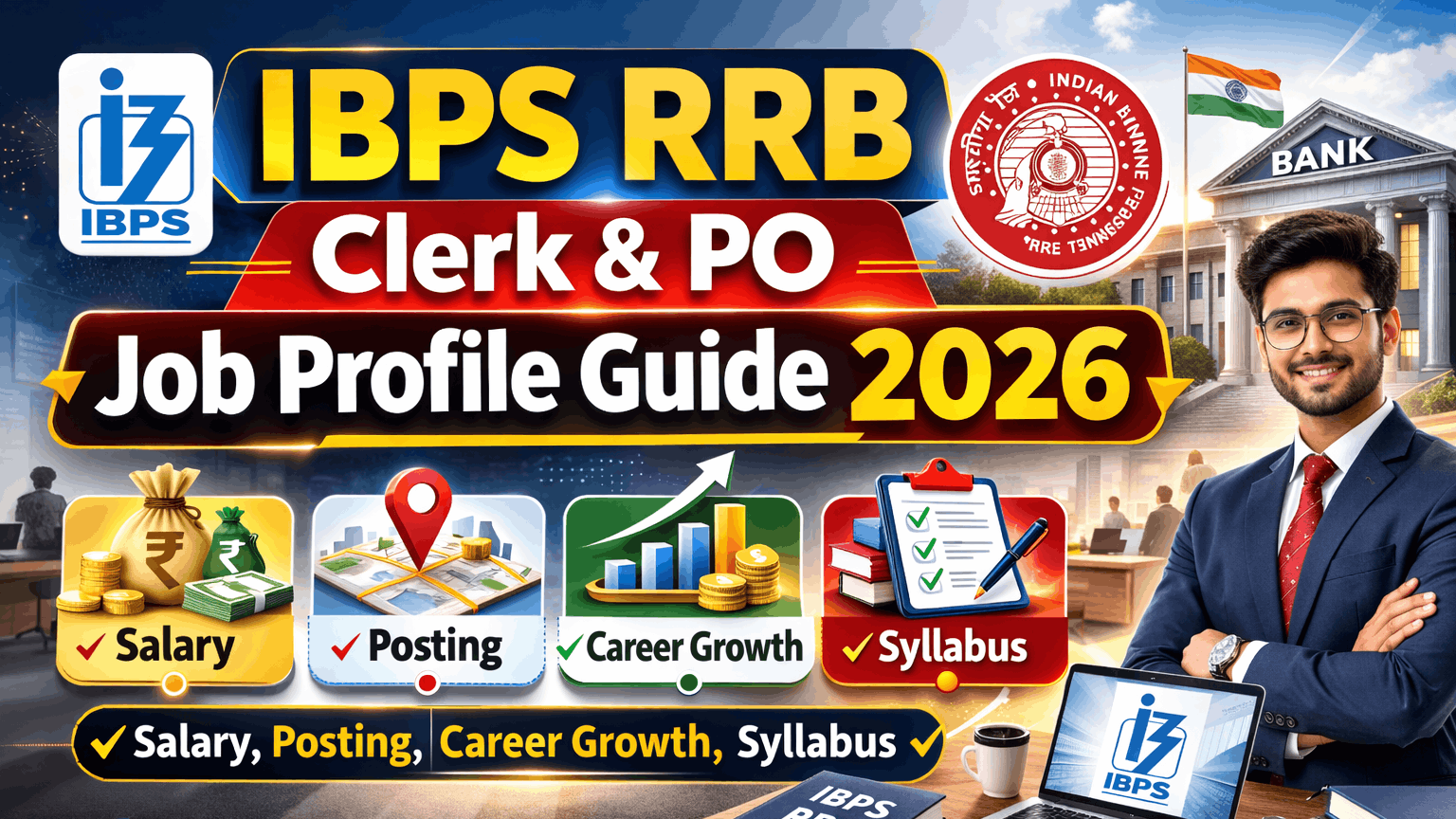 BHU School Entrance Test SET 2026 IBPS RRB Clerk & PO Job Profile Guide 2026