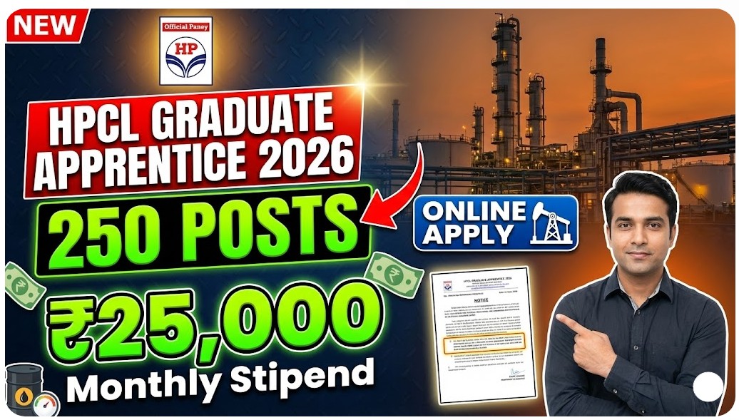 HPCL Graduate Apprentice Recruitment 2026