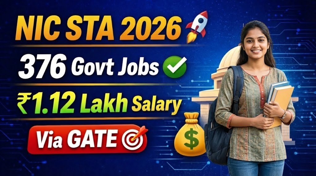 NIC Scientific/Technical Assistant Recruitment 2026 