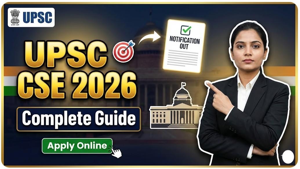 UPSC CSE Recruitment 2026