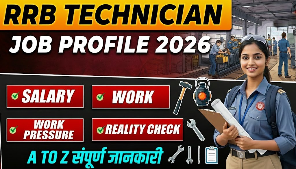 RRB Technician Job Profile 2026