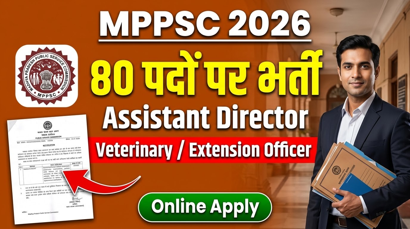 MPPSC Recruitment 2026