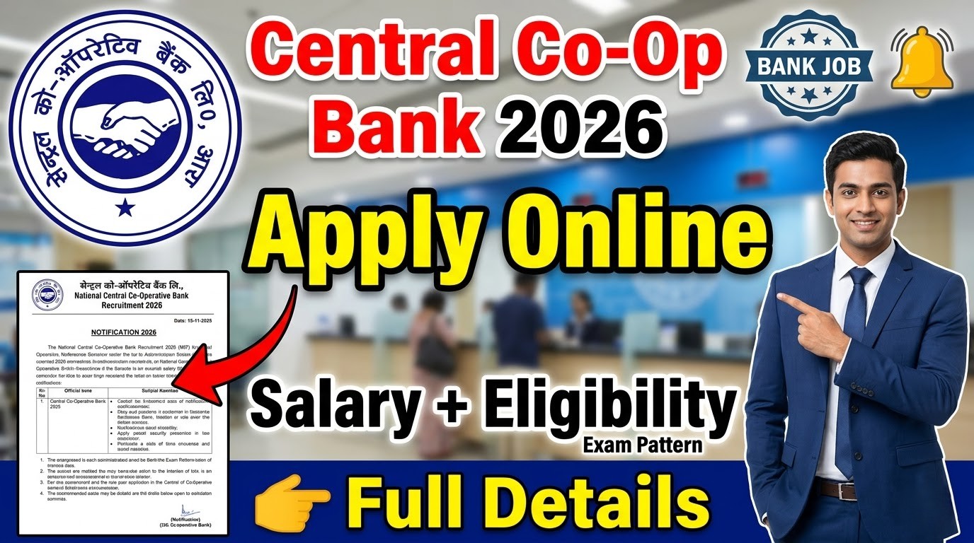 National Central Co-Operative Bank Recruitment 2026
