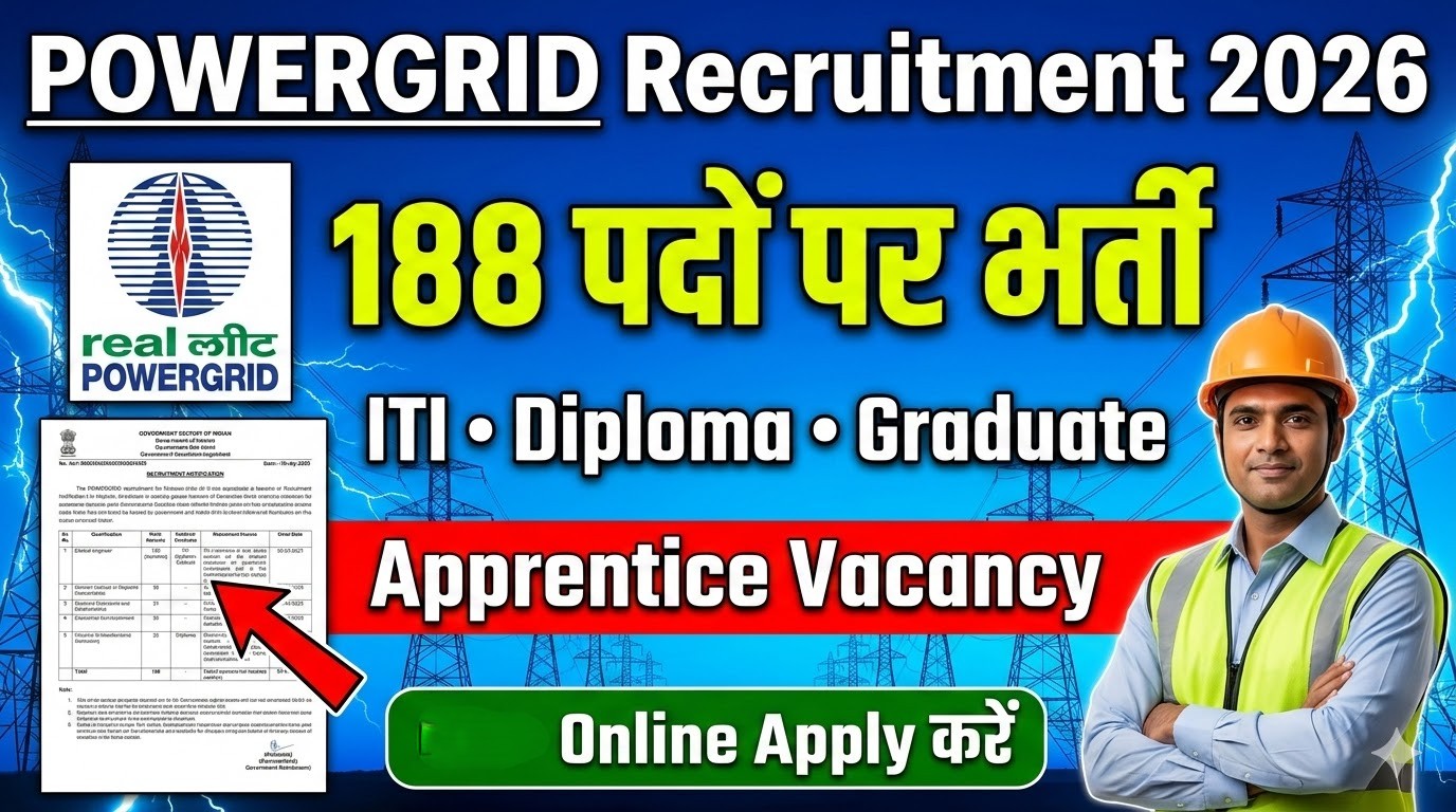 POWERGRID Apprentices Recruitment 2026
