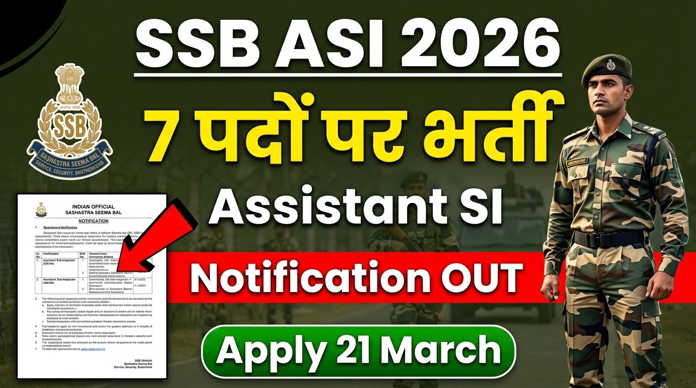 RRB Technician Answer Key 2026 SSB Assistant Sub Inspector (ASI) Recruitment 2026