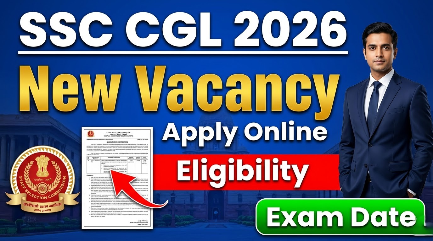 SSC CGL Vacancy 2026