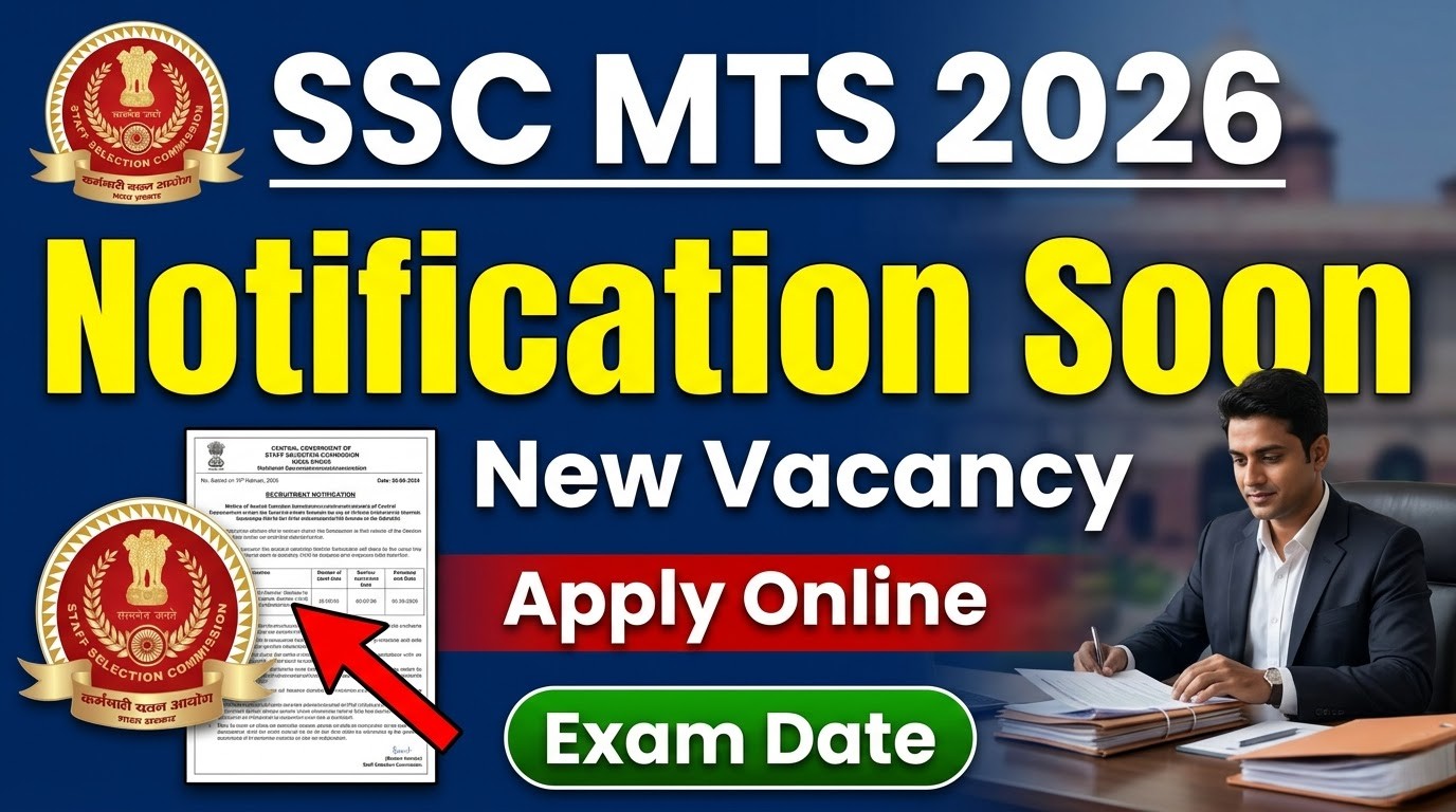 SSC MTS Vacancy 2026 