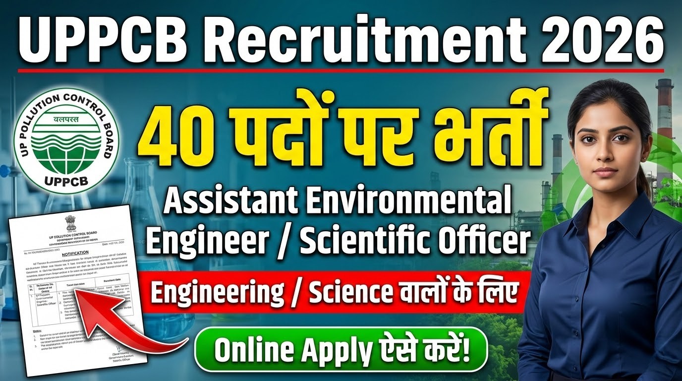 UPPCB Recruitment 2026