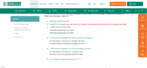IDBI Bank Admit Card 2026