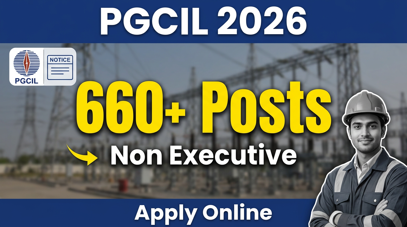 PGCIL Non Executive Recruitment 2026