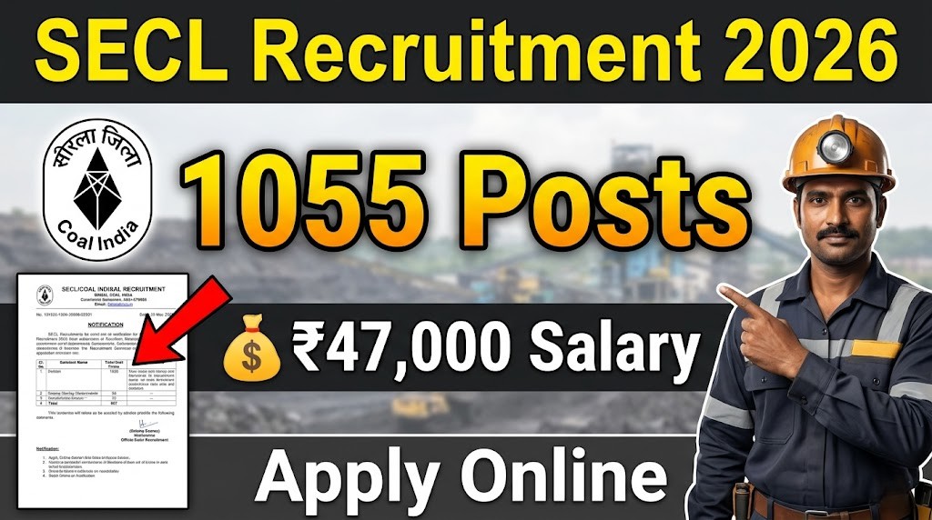 SECL Recruitment 2026