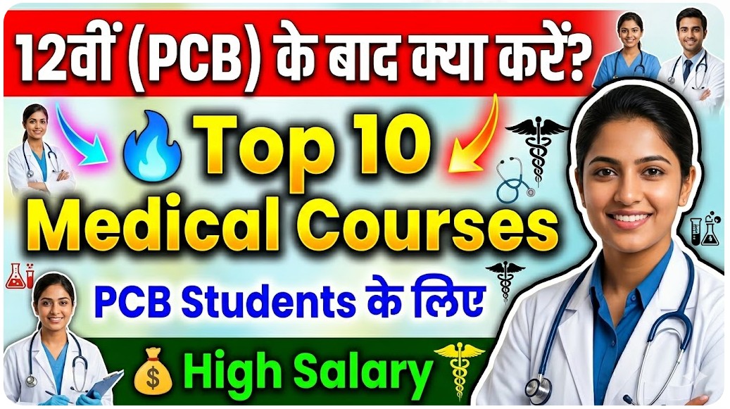 Bihar ITI Top 10 Medical Courses After 12th in 2026