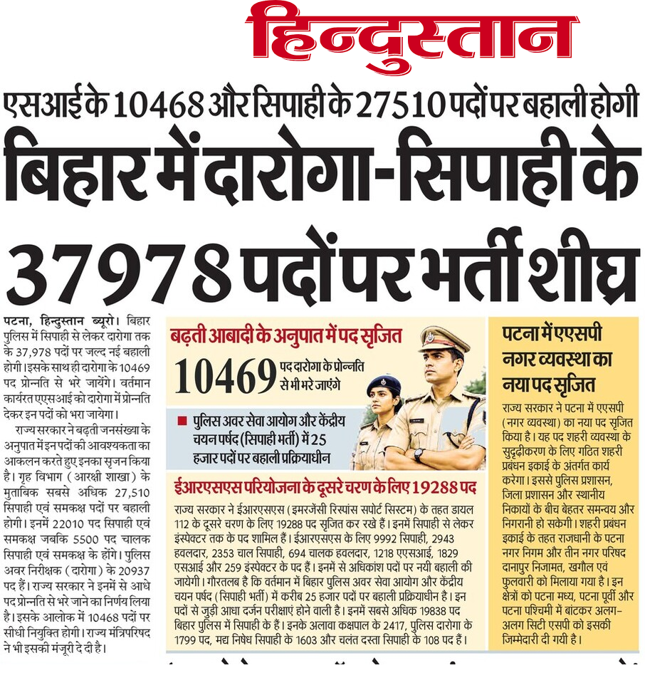 Bihar Police Recruitment 2026