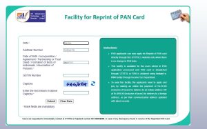 Reprint Pan Card Apply Online 2026 Reprint Pan Card Apply Online 2026