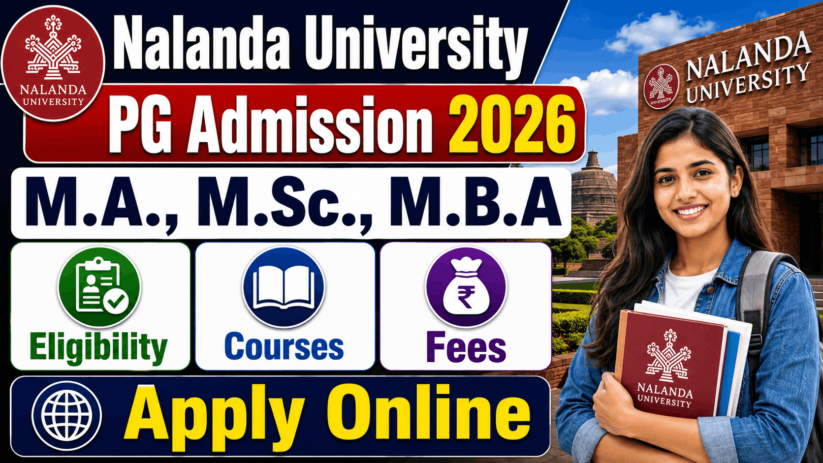 Bihar Prohibition Constable Admit Card 2026 Nalanda University PG Admission 2026
