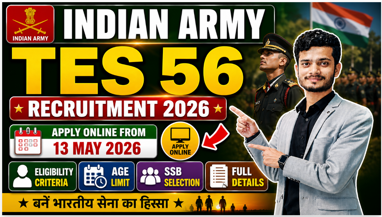 Indian Army TES 56 Recruitment 2026