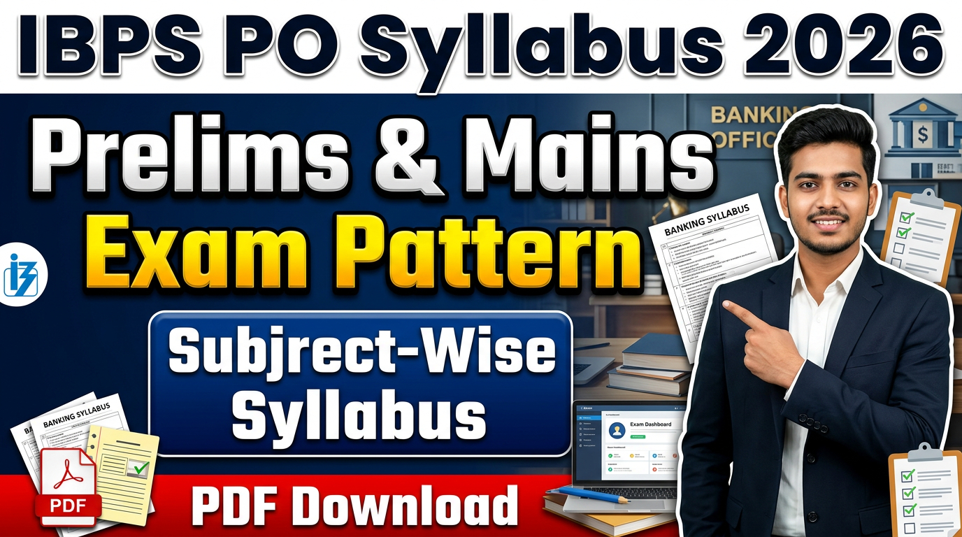 IBPS PO Syllabus 2026 in Hindi