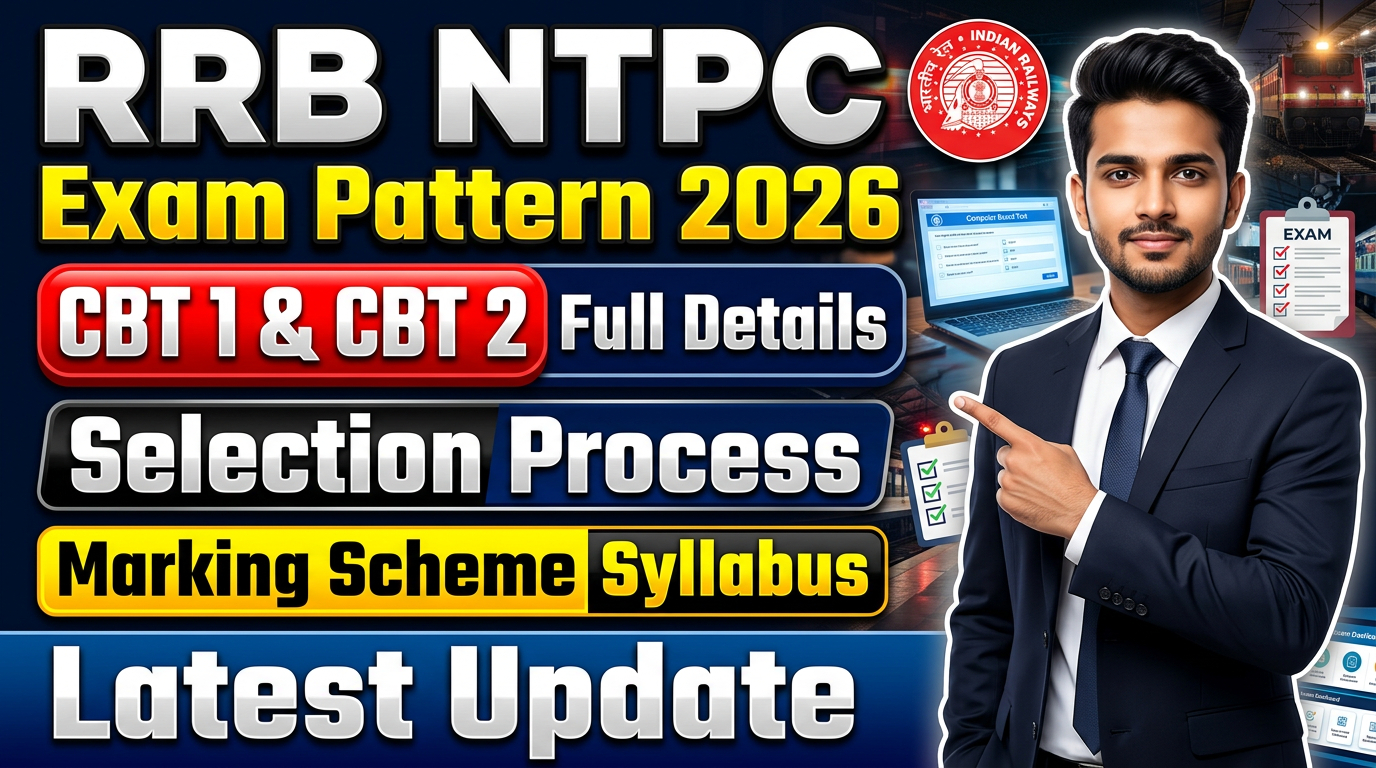 RRB NTPC Exam Pattern 2026