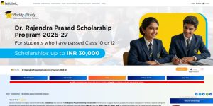 VKSU UG Admission 2026 How to Apply Online for Dr Rajendra Prasad Scholarship Program 2026-27?