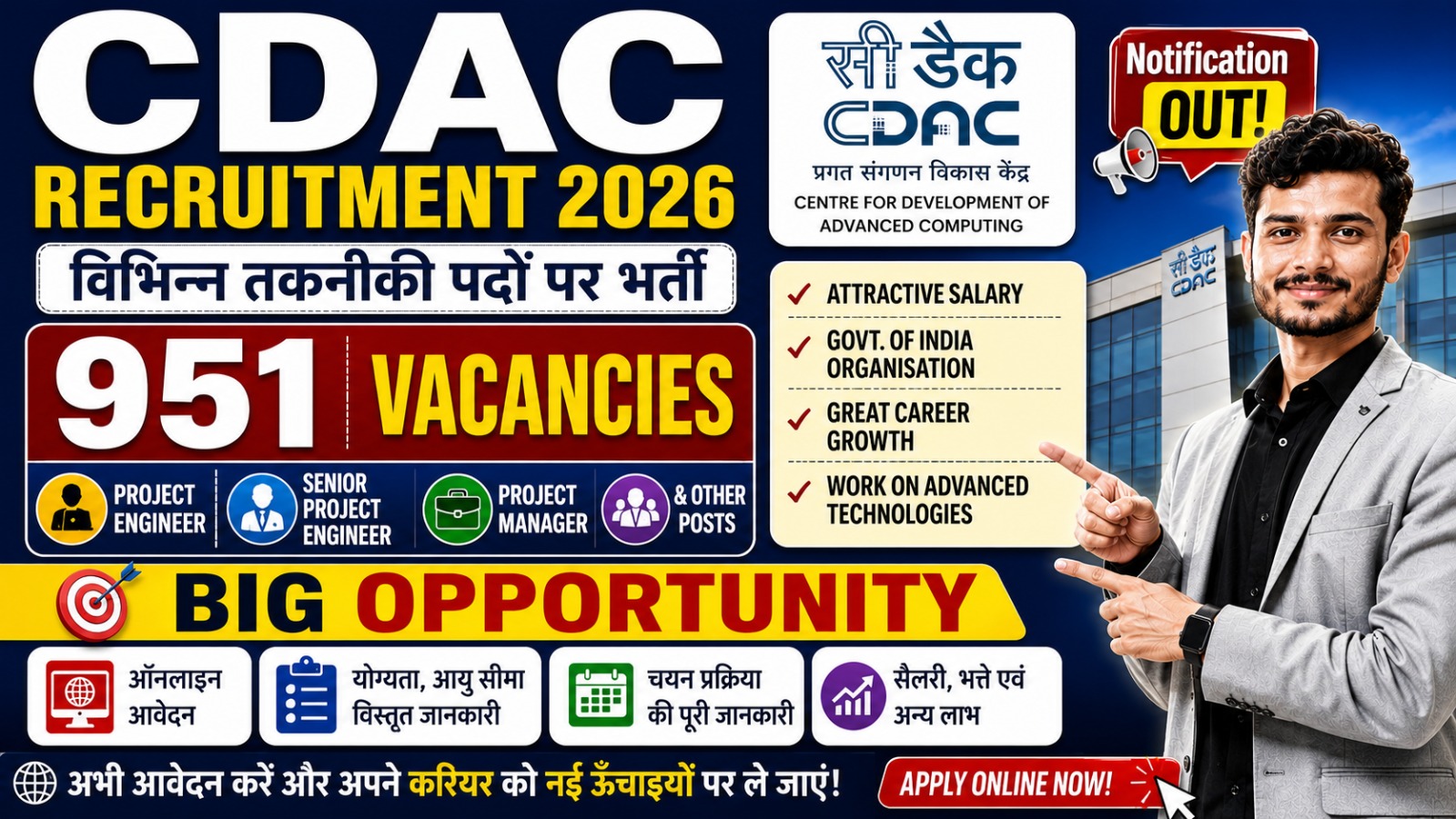 PM Vishwakarma Yojana 2026 CDAC Recruitment 2026