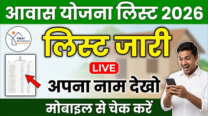 PM Awas Yojana List Me Name Kaise Dekhe 2026