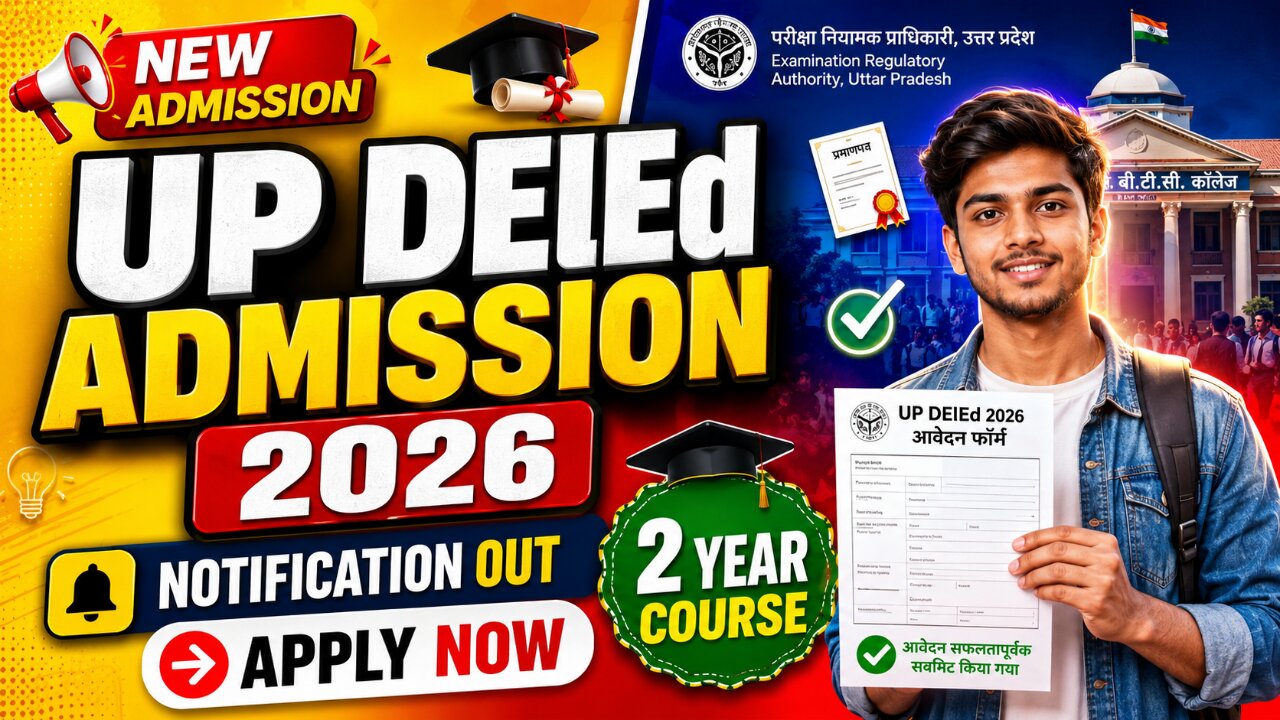 UP DELED Admission 2026: Online Form, Dates, Eligibility, Fee & Full Details