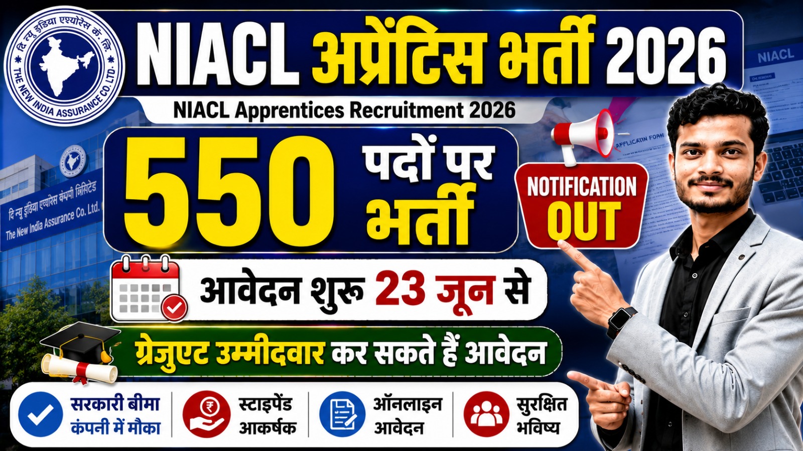 Army Agniveer Expected Cutoff 2026 NIACL Apprentices Recruitment 2026: