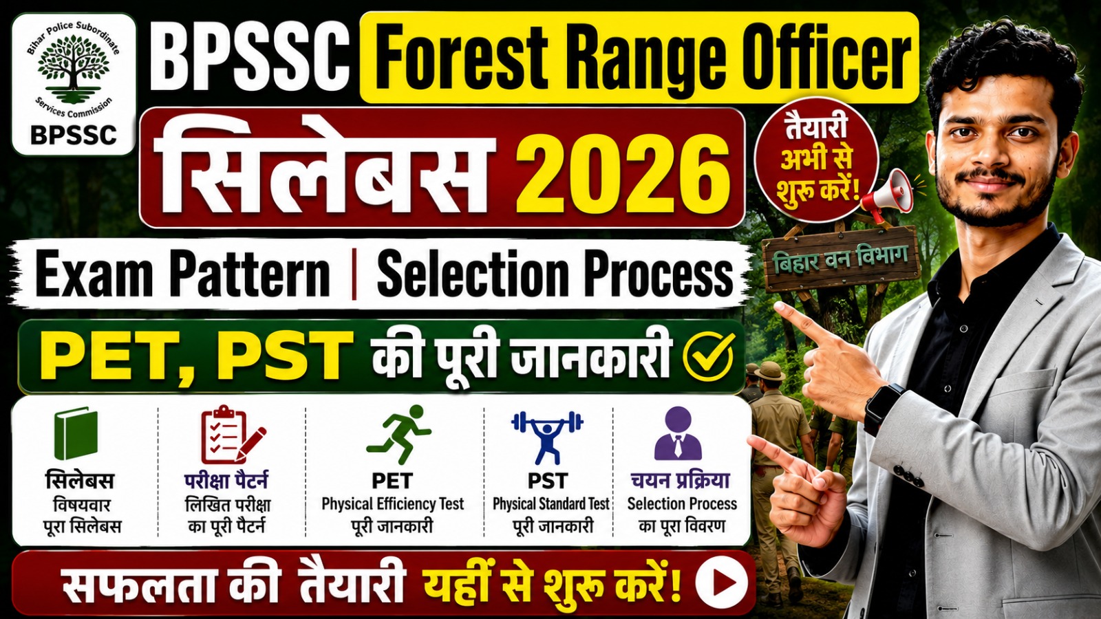 BPSSC Forest Range Officer Syllabus 2026 BPSSC Forest Range Officer Syllabus 2026