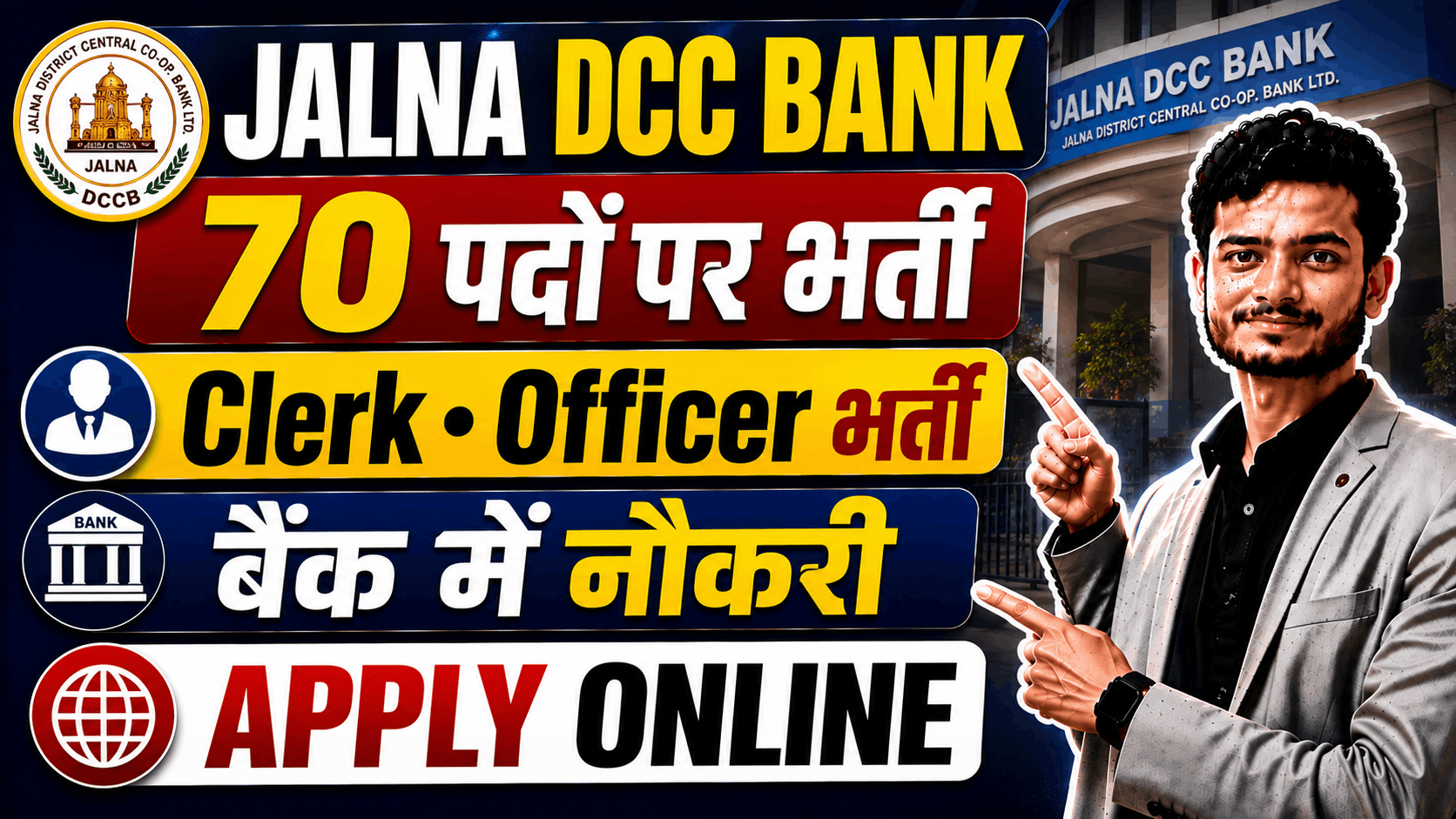 SBI Junior Associate Syllabus 2026 Jalna DCC Bank Recruitment 2026