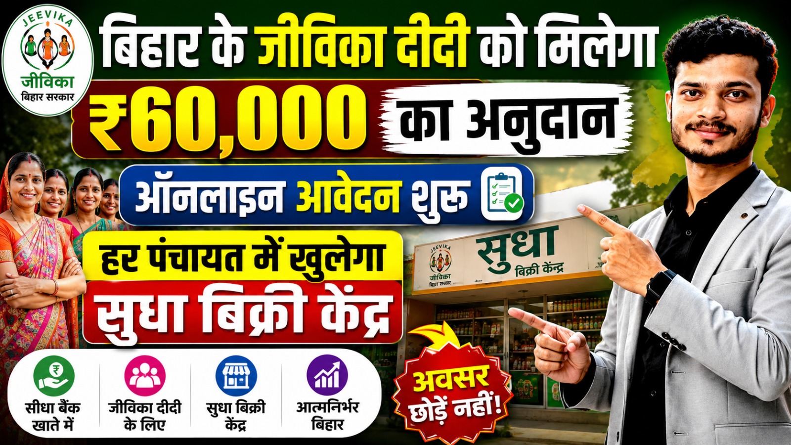 SBI Junior Associate Syllabus 2026 Jeevika Sudha Bikri Kendra Yojana 2026