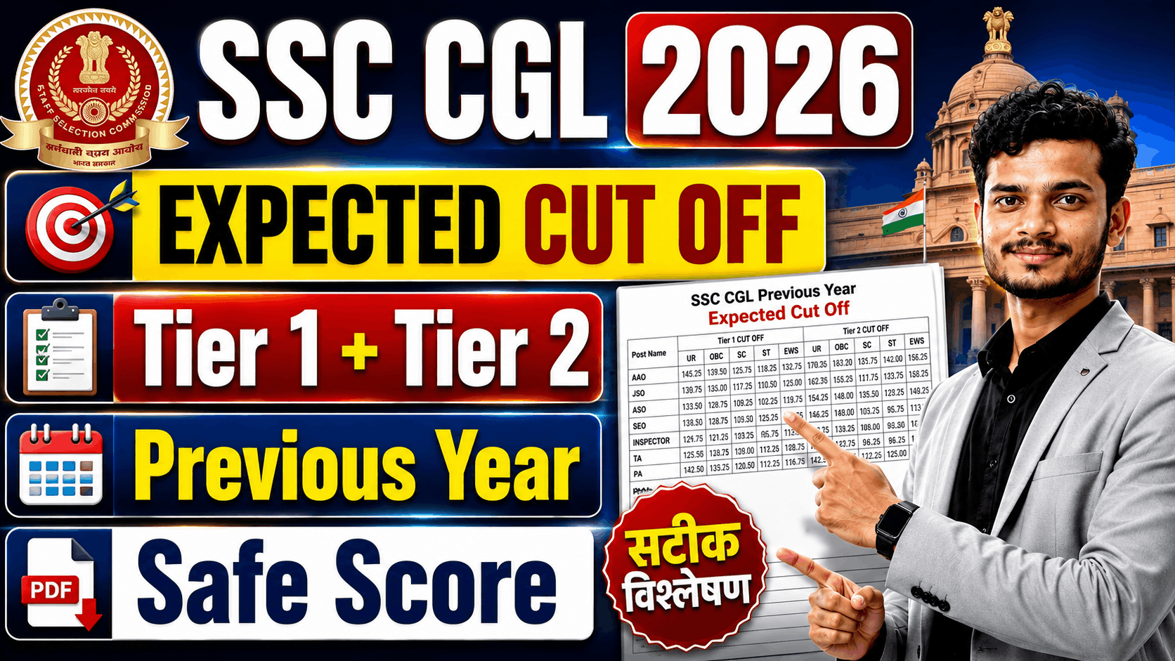 Army AOC Group C Recruitment 2026 SSC CGL Cut Off 2026